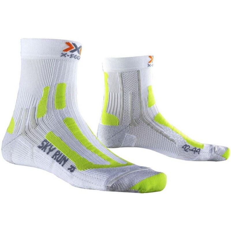 X Socks Ponožky X Sky Run v2 pán. bílá/zelená