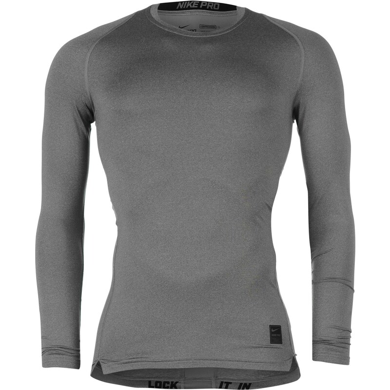 Termo tričko Nike Pro Core pán. šedá