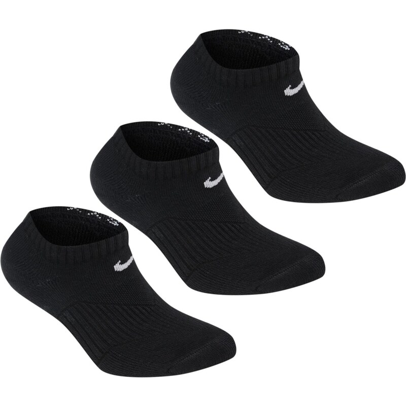 Ponožky Nike 3 Pack No Show dět. černá