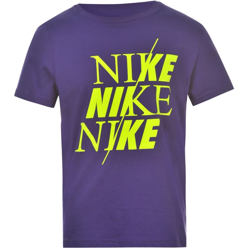 Tričko Nike QTT Split dět. fialová