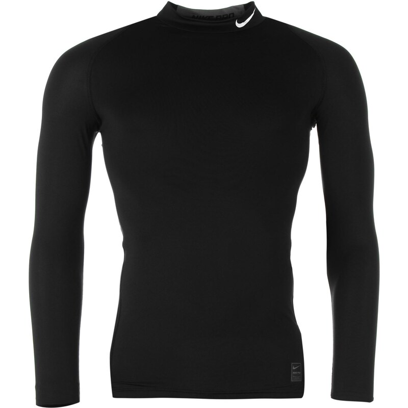 Termo tričko Nike Pro Core Neck TShirt pán. černá