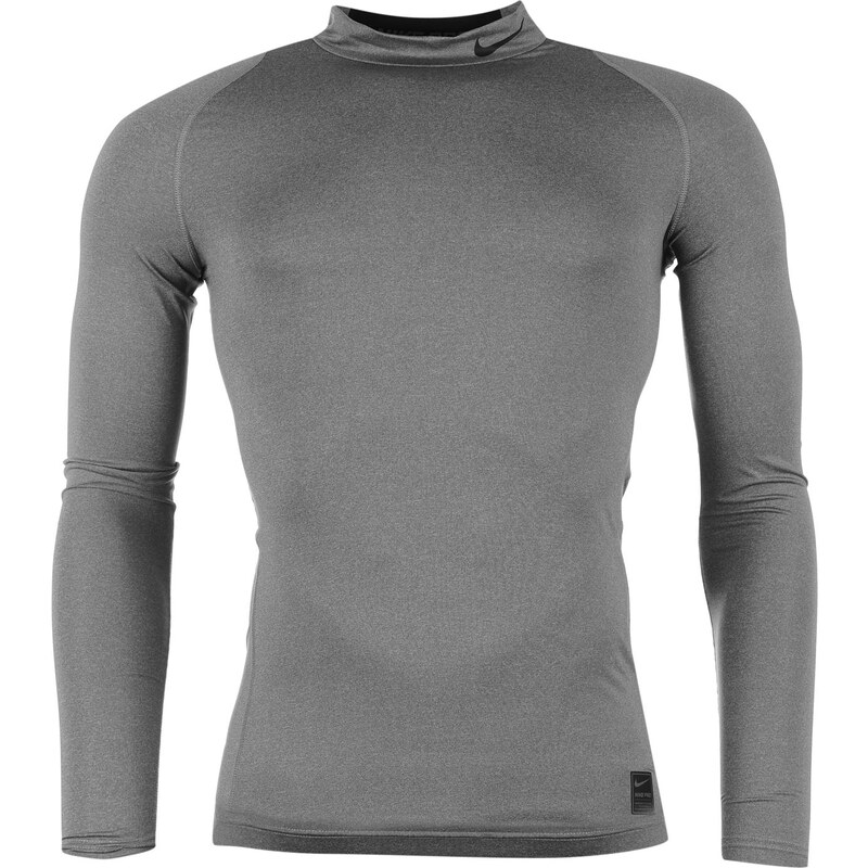 Termo tričko Nike Pro Core Neck TShirt pán. šedá