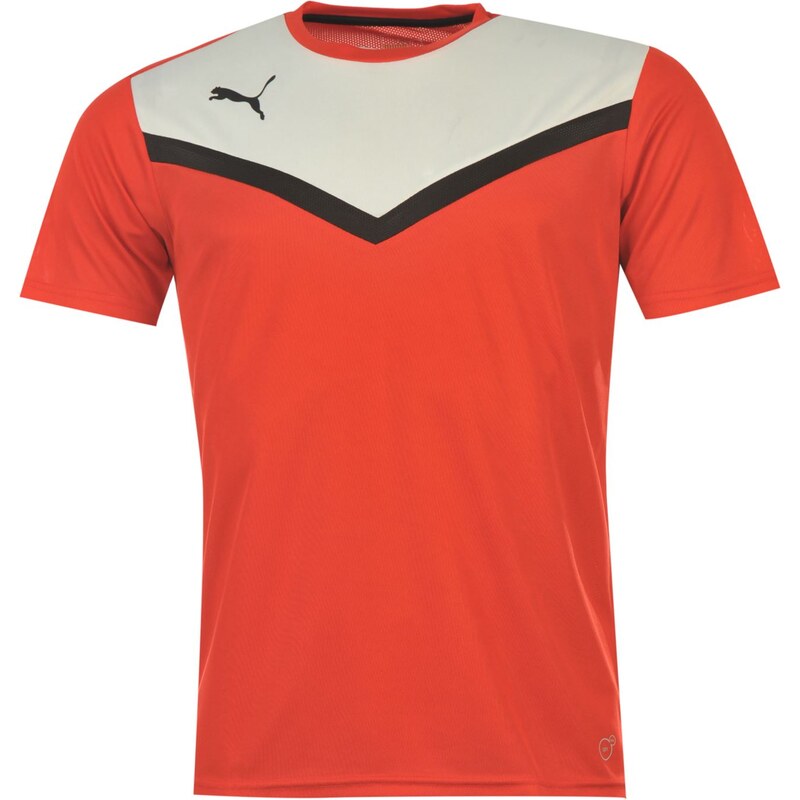 Sportovní tričko Puma BTS Polyester dět. červená/bílá