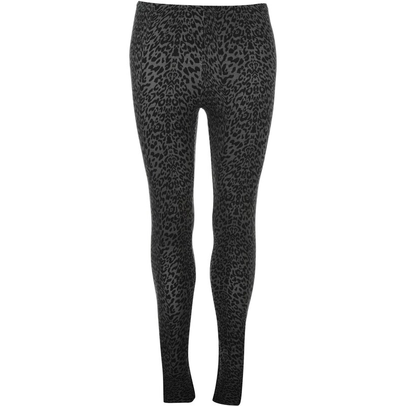 Golddigga All Over Print Leggings dámské Char/Blk Animal