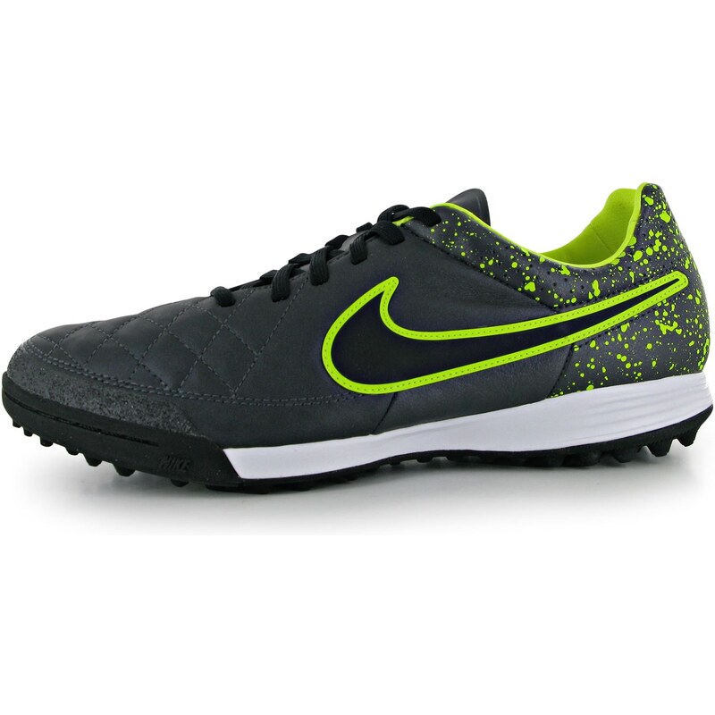 Fotbalové turfy Nike Tiempo Legacy TF Black/Volt