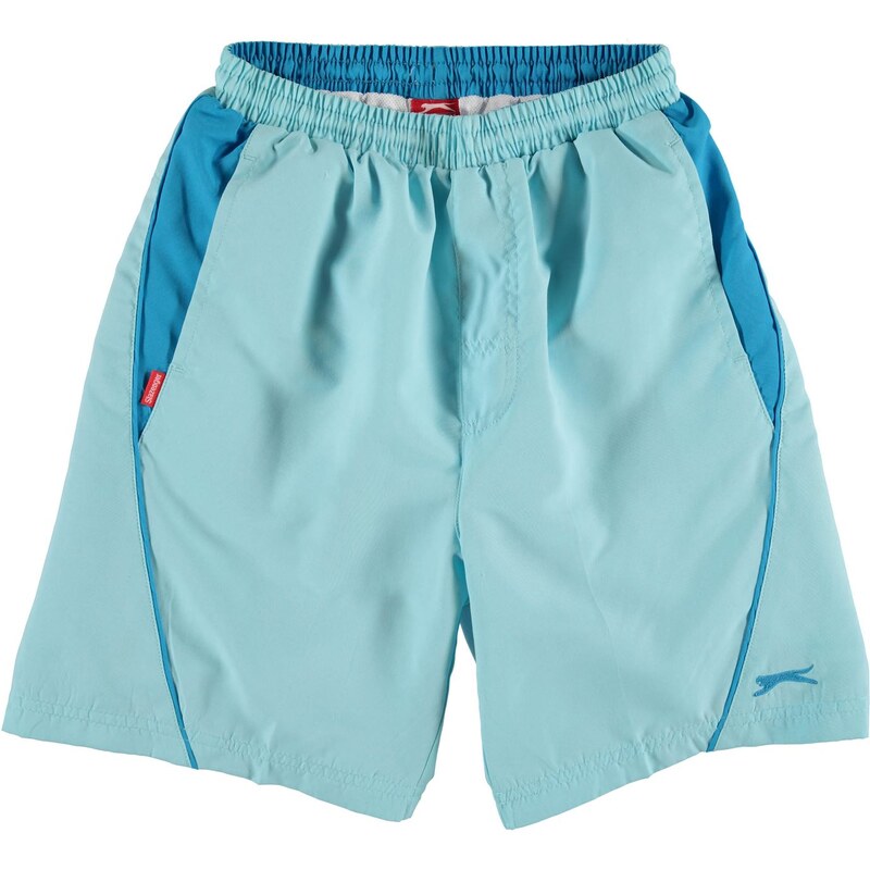 Kraťasy dětské Slazenger Woven Light Blue