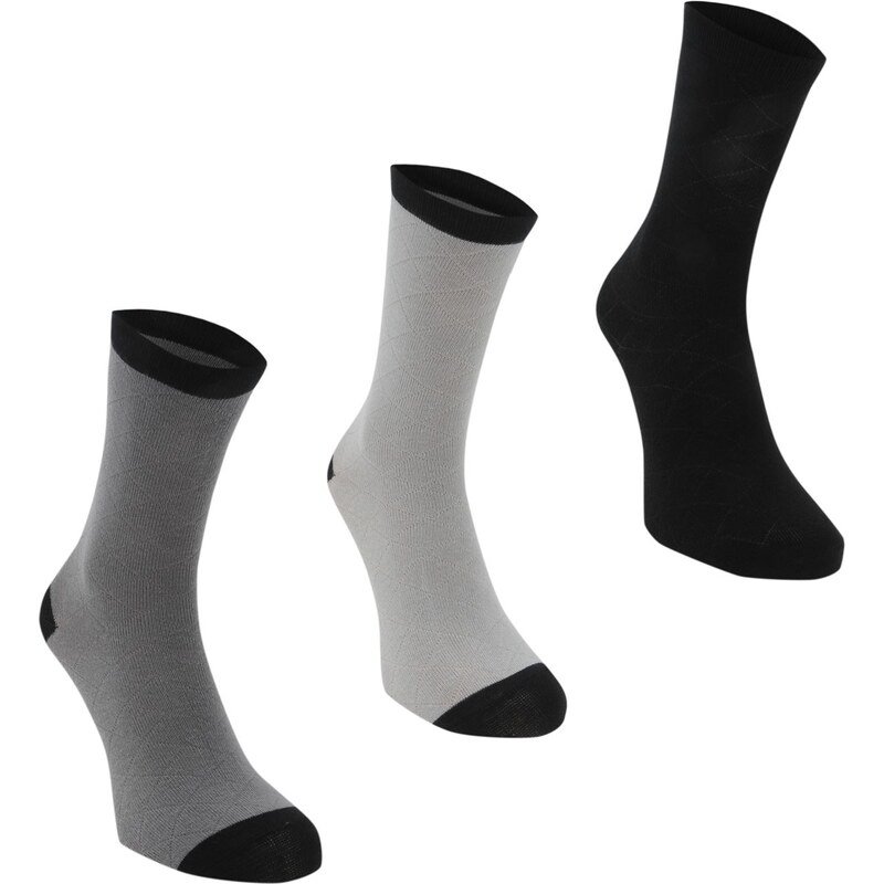 Ponožky Miss Fiori 3 Pack Modern dám. černá