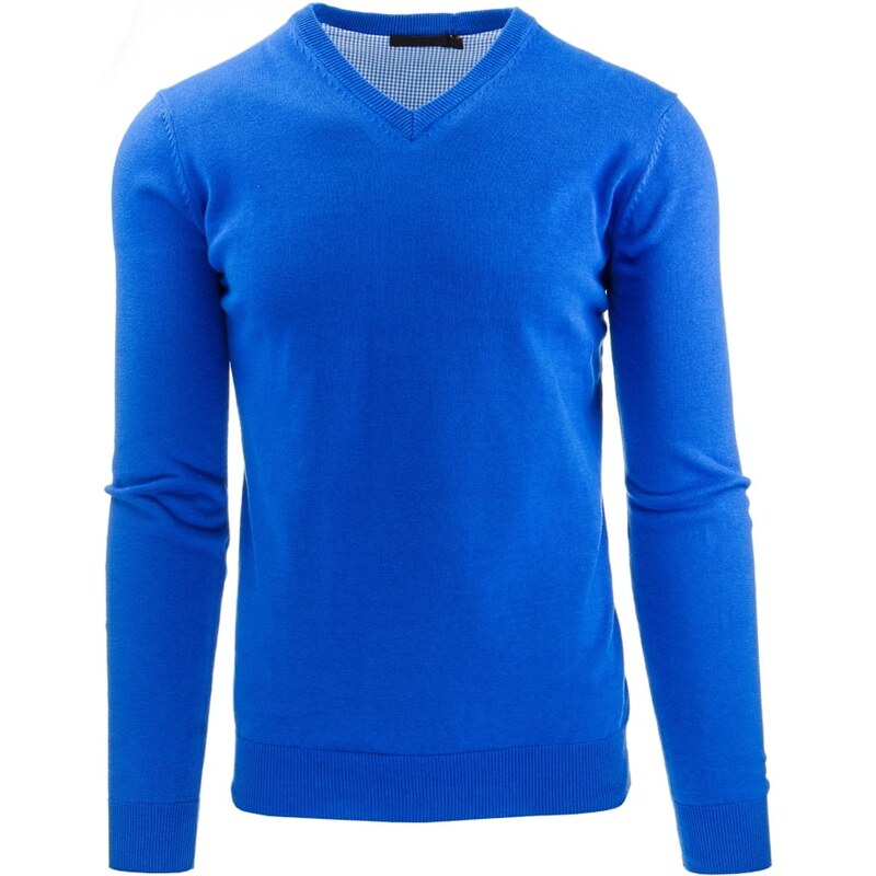 Elegantní pastelově modrý svetr