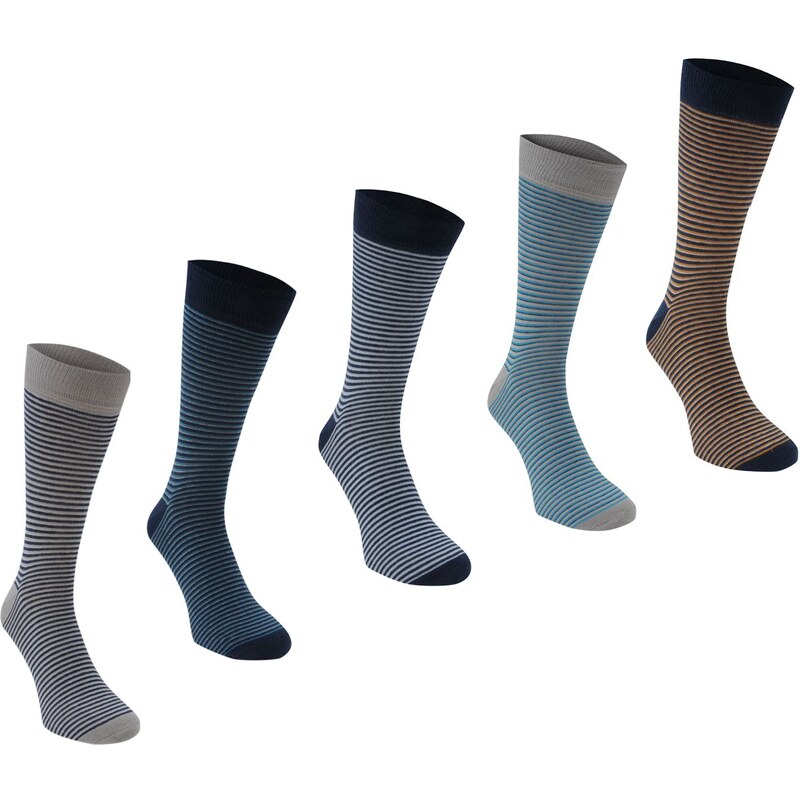 Soviet Thin Stripe Socks, multi