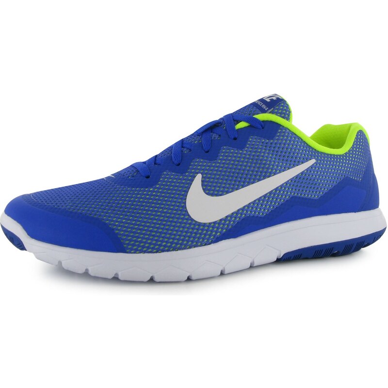 boty Nike Flex Experience 4 pánské Blue/White/Volt