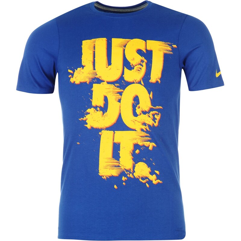 Nike Just Do It Rip QTT Mens T Shirts, royal