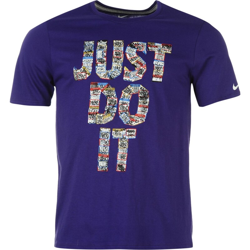 Triko pánské Nike Just Do It Purple
