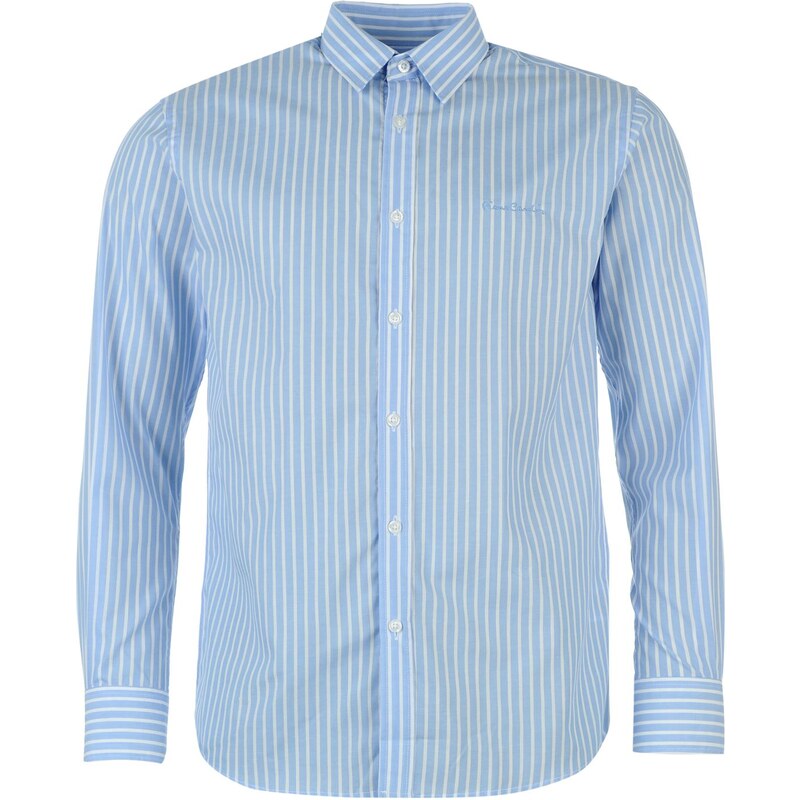 Košile pánská Pierre Cardin Blue/Wht Stripe