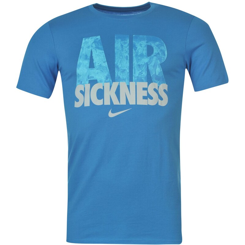 Tričko Nike Air Sicknes QTT pán. královská modrá