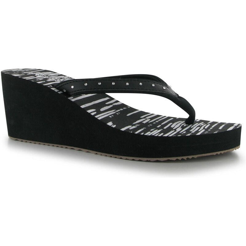 Golddigga EVA Wedge Ladies Sandals, black