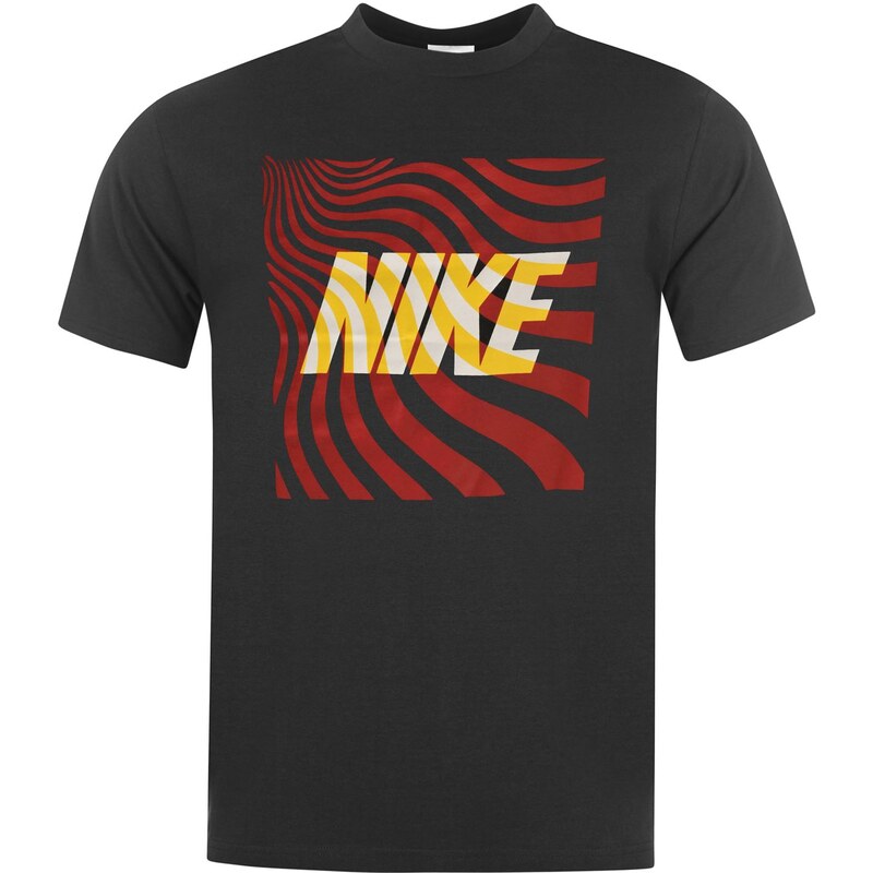 Nike QTT Art T Shirt Junior Boys, black