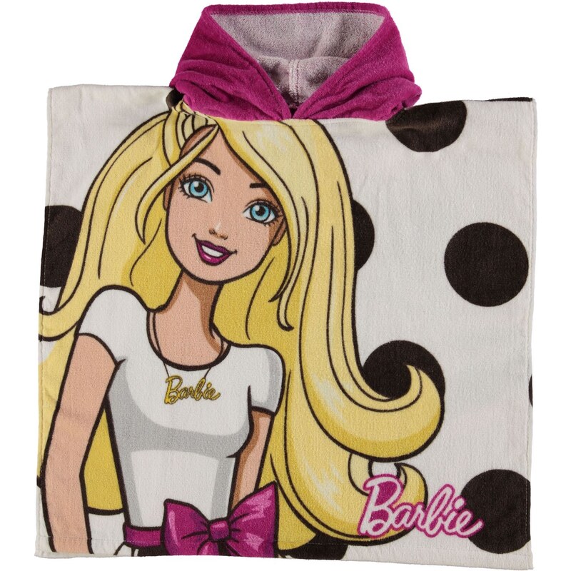 Character Towel Poncho Infant, barbie
