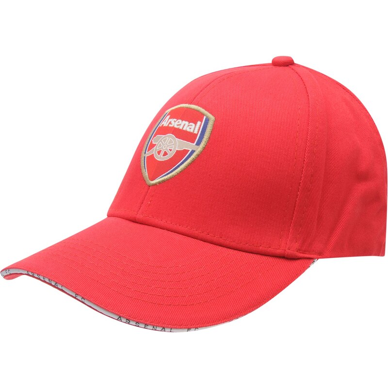 Team Crest Junior Cap, red