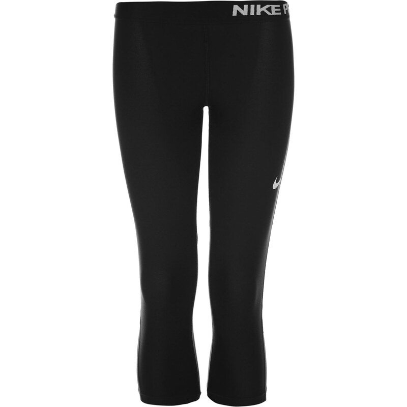 Nike Pro Capri Pants Junior Girls, black/white
