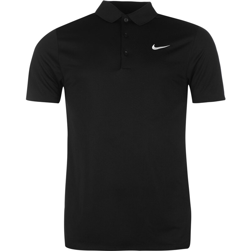 Sportovní polokošile Nike Victory Golfing pán. černá/bílá