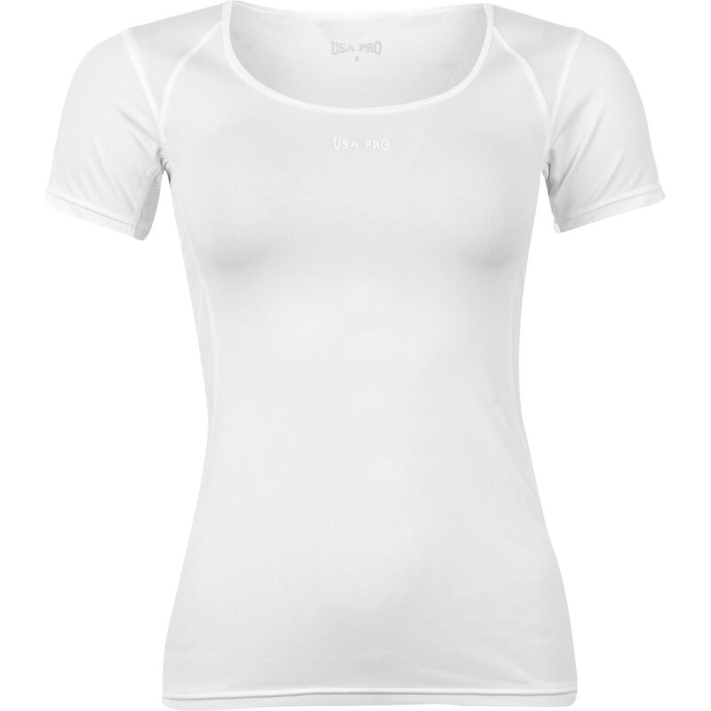 Sportovní tričko USA Pro Fitness dám. bílá