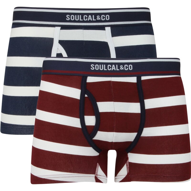 Soul Cal Boxerky SoulCal Block Stripe pán.