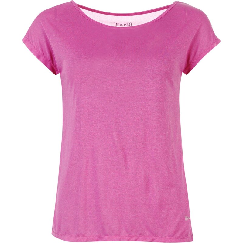 Triko USA Pro Boyfriend T Shirt Pink