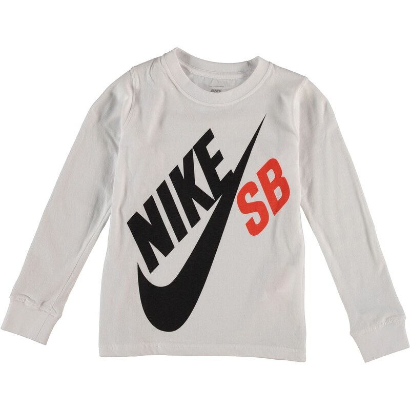 Tričko Nike Logo dět. bílá