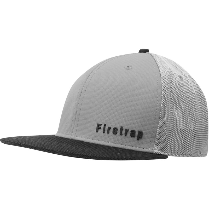 Firetrap Sport pánské Snapback Grey/Black