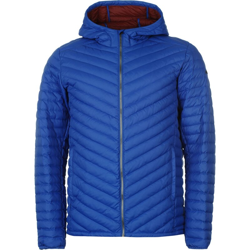 KJUS Blackcomb Hooded Down Jacket Mens Blue GLAMI.cz