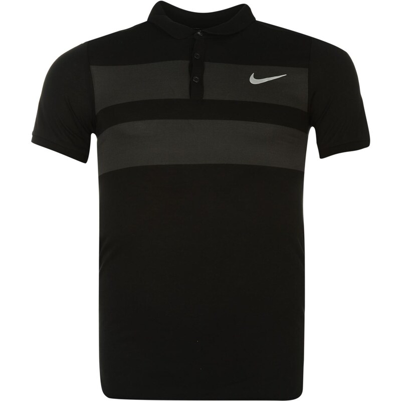 Sportovní polokošile Nike Advanced Dri Fit Tennis pán. černá