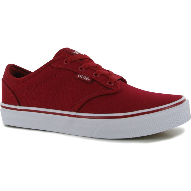 Vans Atwood Canvas dětské Trainers Red/White