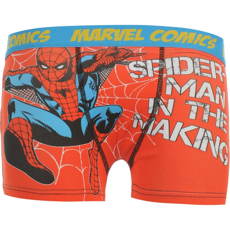 Boxerky Marvel Spiderman dět. červená