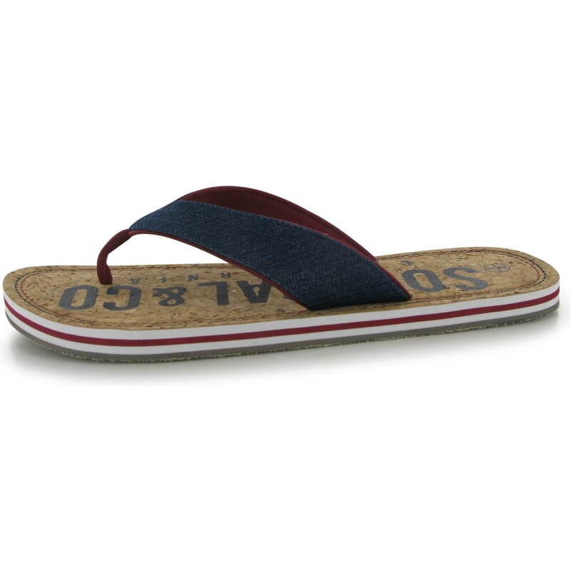 SoulCal Cove Flip Flops Mens, navy