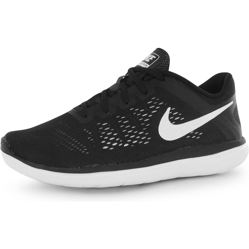 Nike Flex 2016 Run dětské Running Shoes Black/White