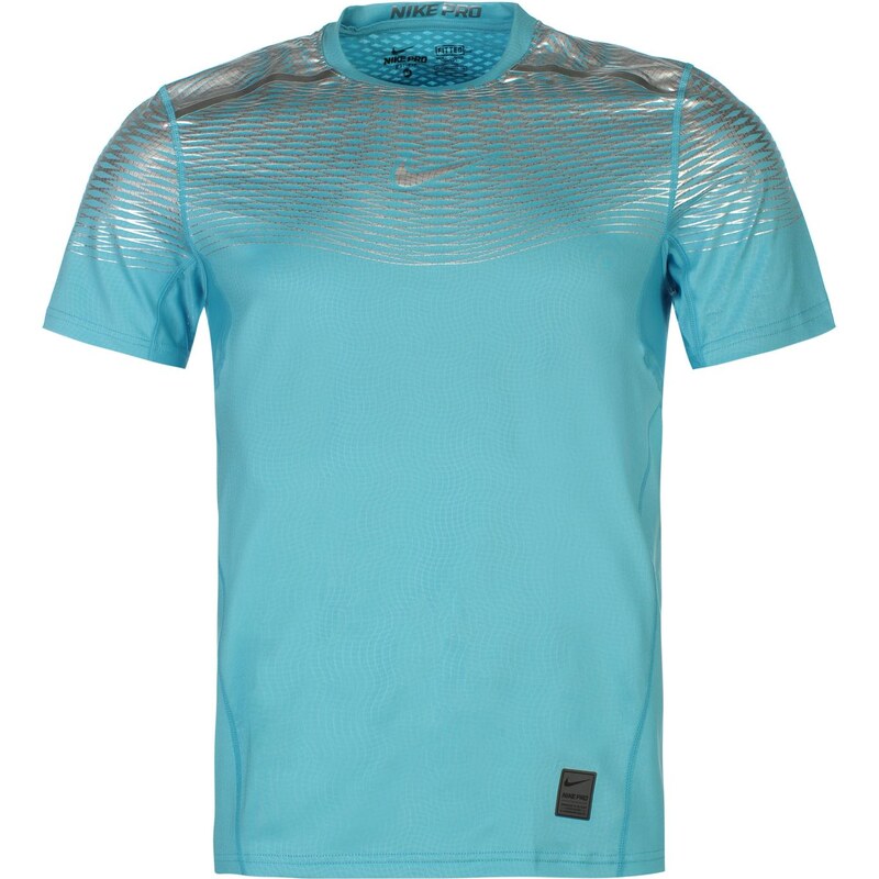 Termo tričko Nike HyperCool Max pán. modrá