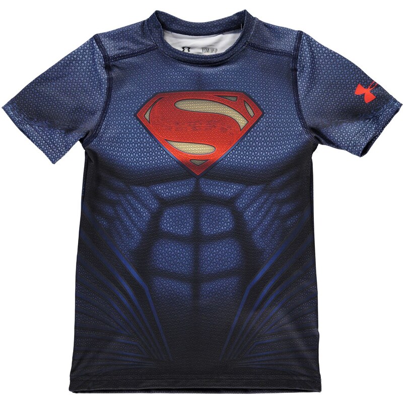 Termo tričko Under Armour DC Hero AOP Suit dět.