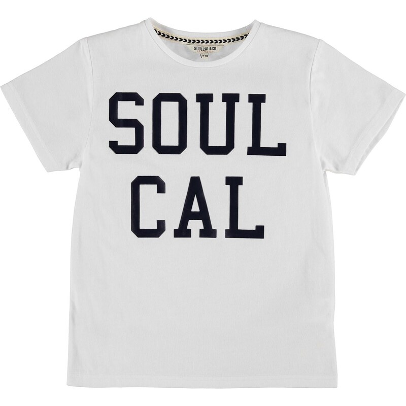 Soul Cal Tričko SoulCal Logo dět. bílá