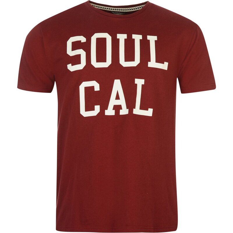 Triko pánské SoulCal Logo Burgundy