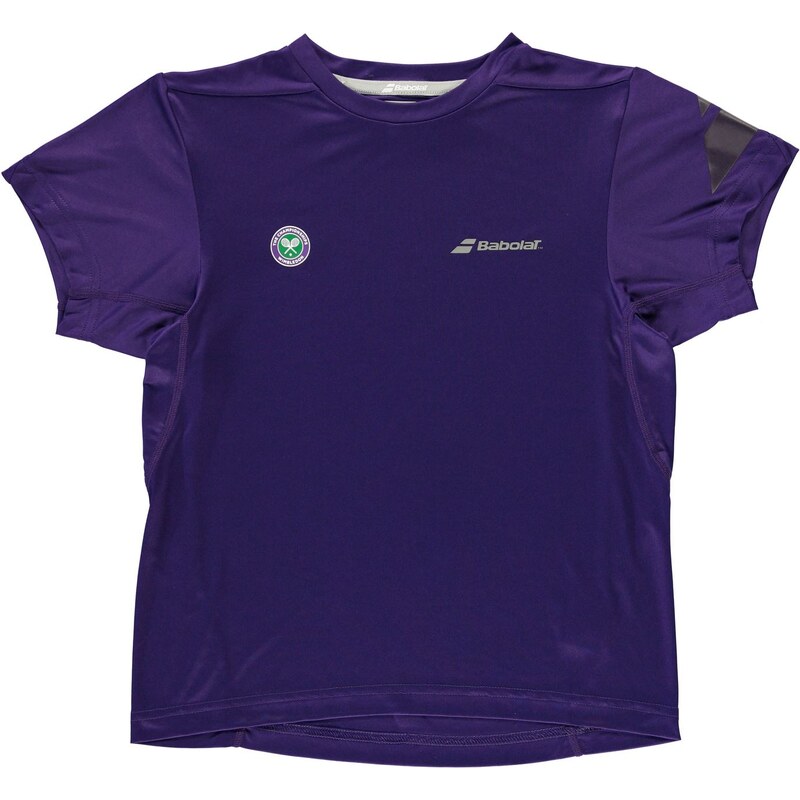 Sportovní tričko Babolat Wimbledon dět. fialová