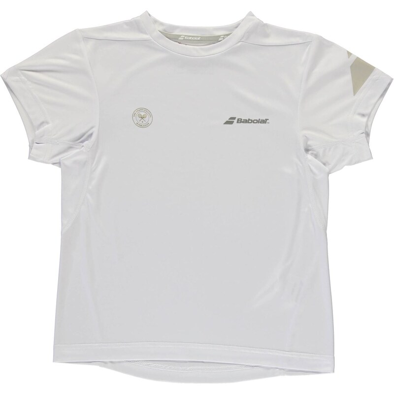 Sportovní tričko Babolat Wimbledon dět. bílá
