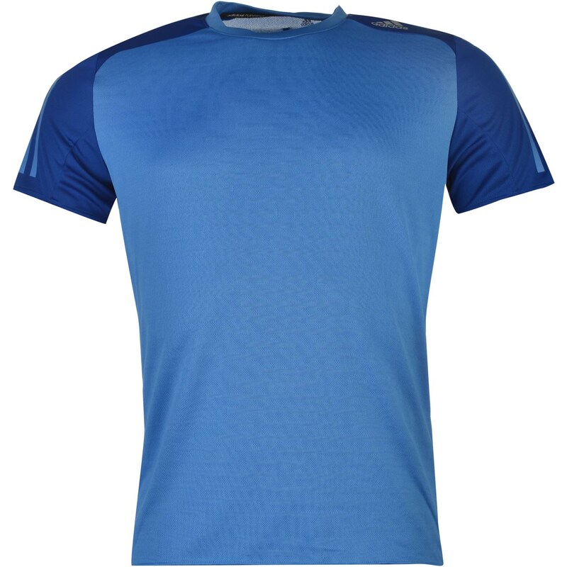 Adidas Response Short Sleeve T Shirt Mens, blue/royal