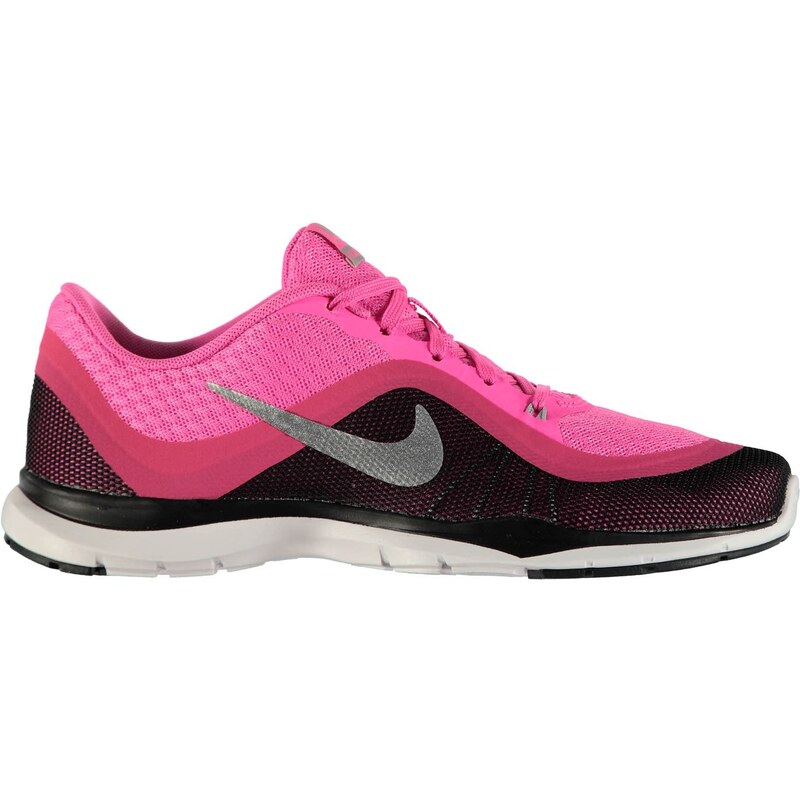 boty Nike Flex Trainer 6 Training Shoes dámské Pink/Silv/Black