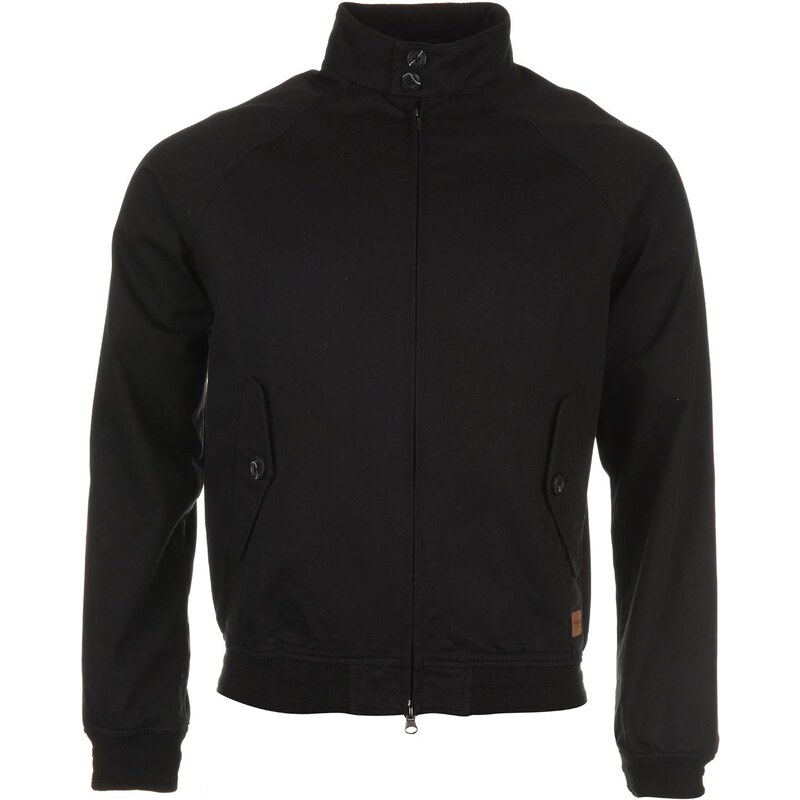 Bunda pánská Firetrap Blackseal Harrington Washed-black