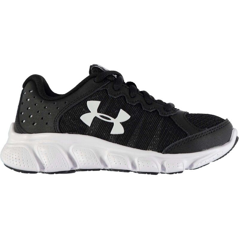 Under Armour ST Runner V dětské Trainers Black/White