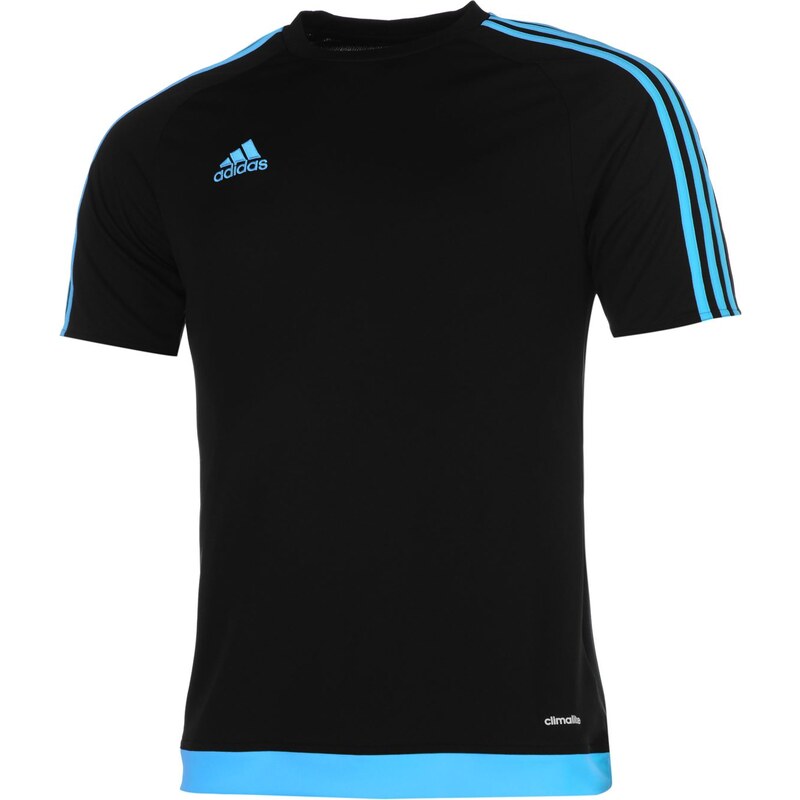 Funkční tričko pánské Adidas Estro Black/Sol Blue