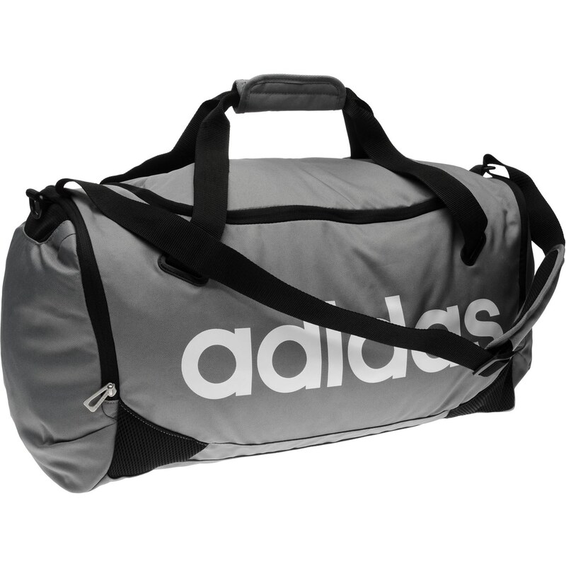 Cestovní taška adidas Linear Team Medium šedá
