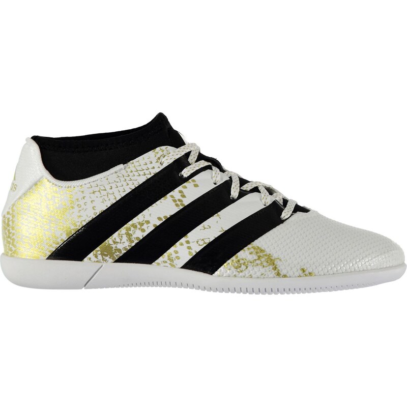 adidas Ace 16.3 Primemesh Indoor Court Trainers pánské White/Blk/Gold
