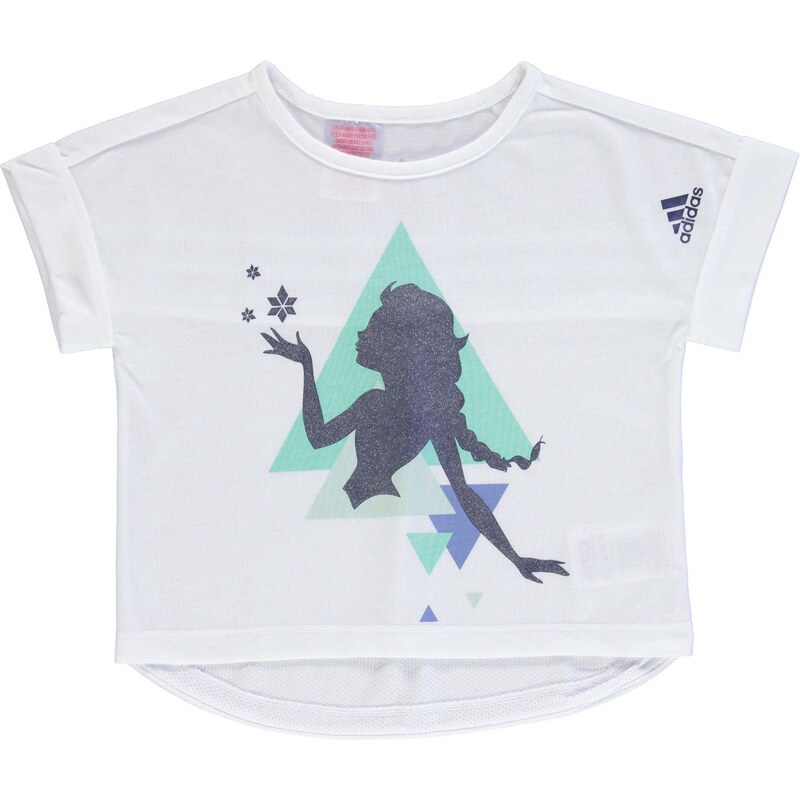 Tričko adidas Elsa Shirts dět. bílá