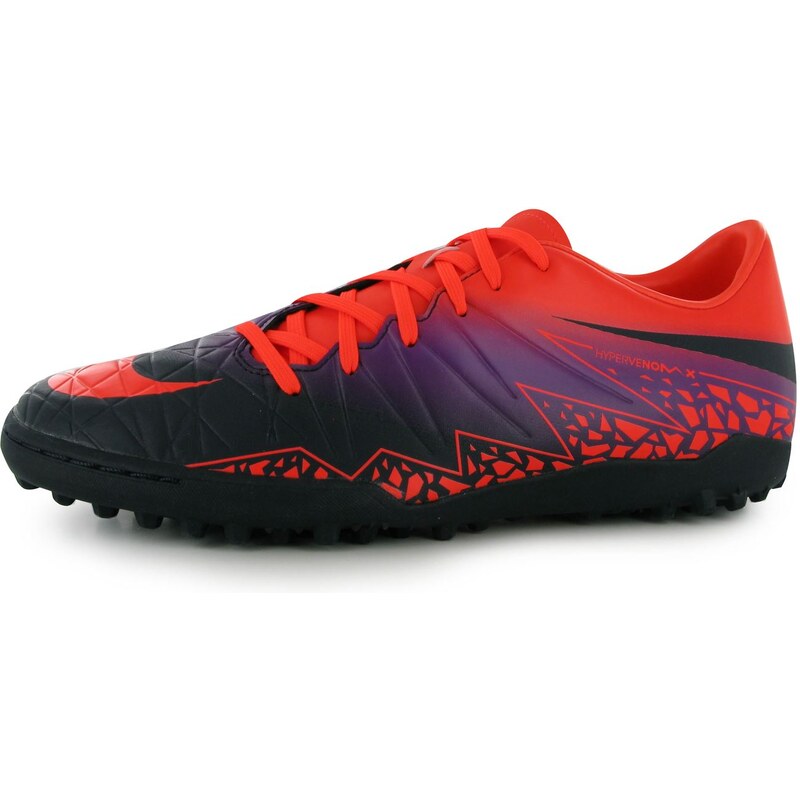 Nike Hypervenom Phelon pánské Trainers Orange/Purple